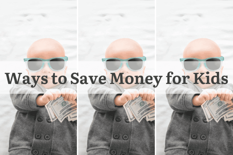 ways to save money for kids